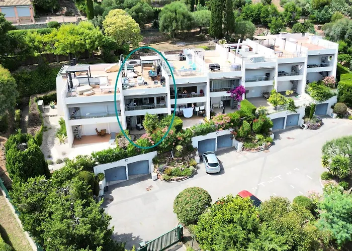 Villa avec Rooftop, Jacuzzi&vue mer by Palmazur